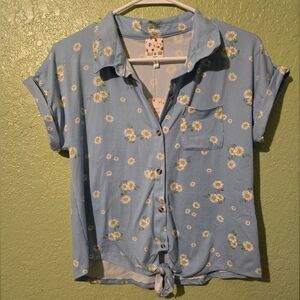 Sunflower Short-Sleeved Shirt Sz XL